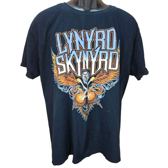 Lynyrd Skynyrd Eagle Rock Band Concert Tee Graphic Black T-Shirt XL - Picture 1 of 6